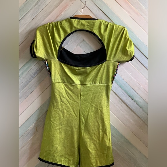 Custom made dance wear.  Spandex one piece - Picture 2 of 5